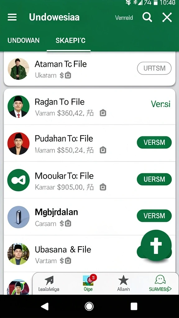 Komunitas aktif yang saling mendukung dan berbagi.