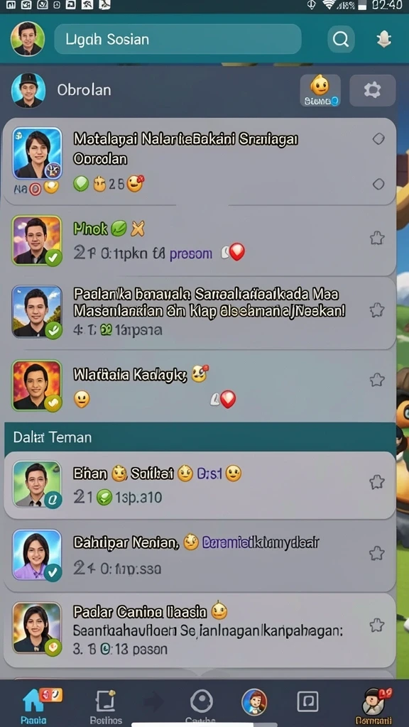 Tampilan antarmuka yang intuitif dan user-friendly.
