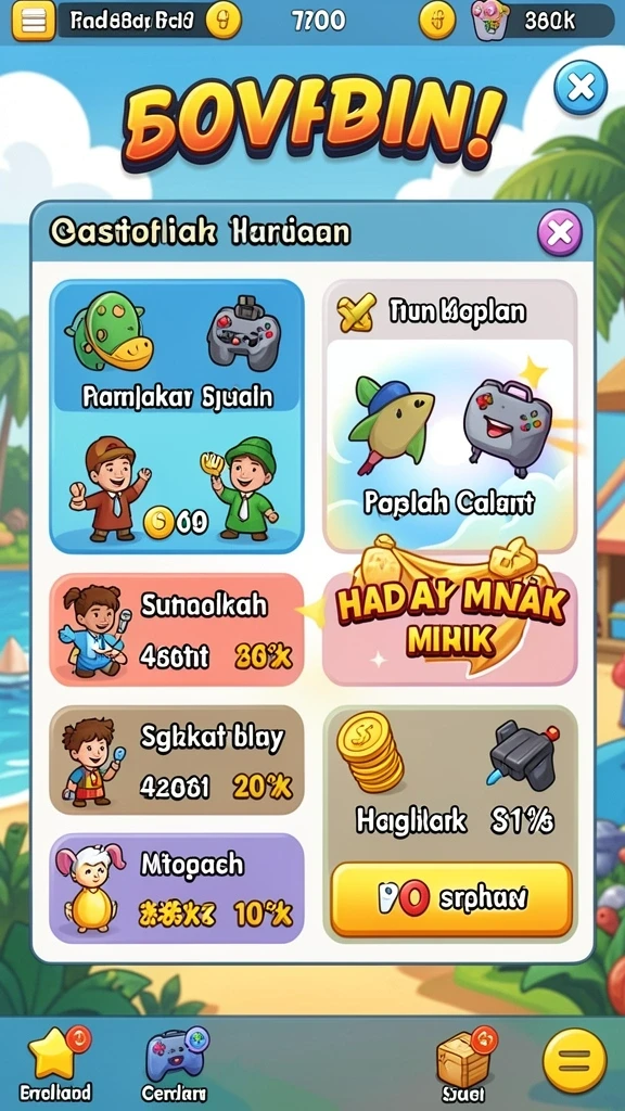 Tampilan antarmuka yang bersih dan modern.