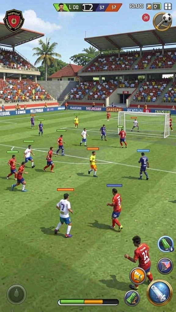 Fitur multiplayer yang memungkinkan interaksi dengan pemain lain.