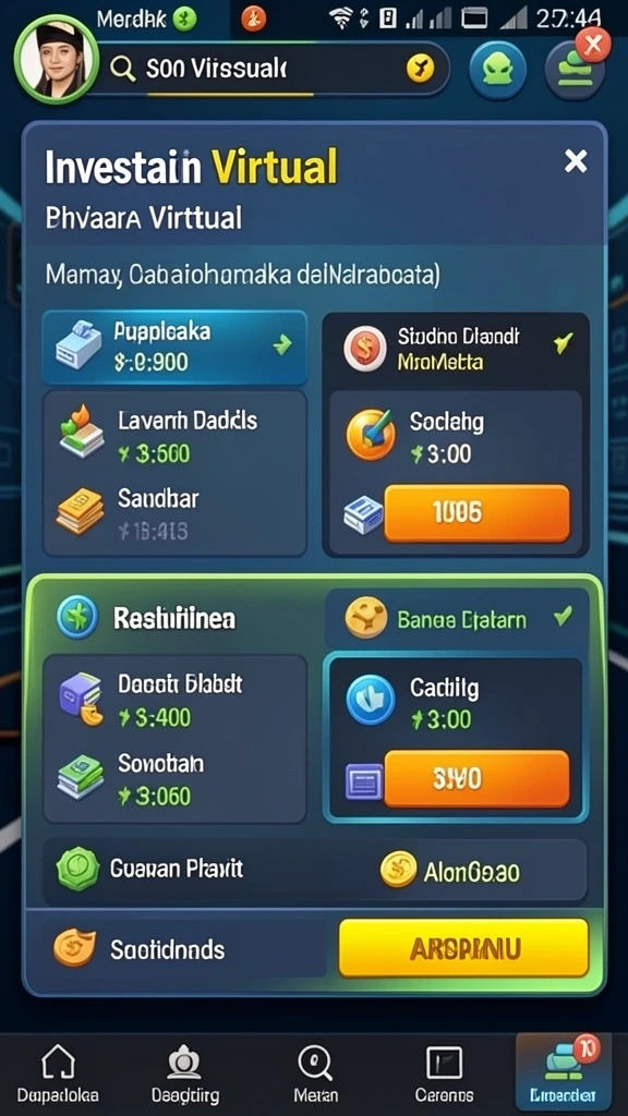 Fitur multiplayer memungkinkan permainan bersama teman.