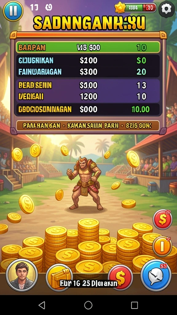Karakter berbagai kemampuan untuk dipilih.