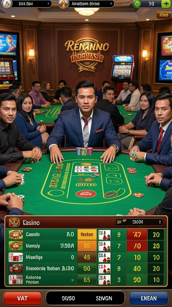 Tampilan antarmuka permainan yang intuitif.