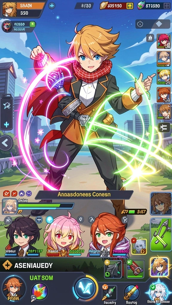 Screenshot ini menunjukkan level menantang dengan grafik tinggi.