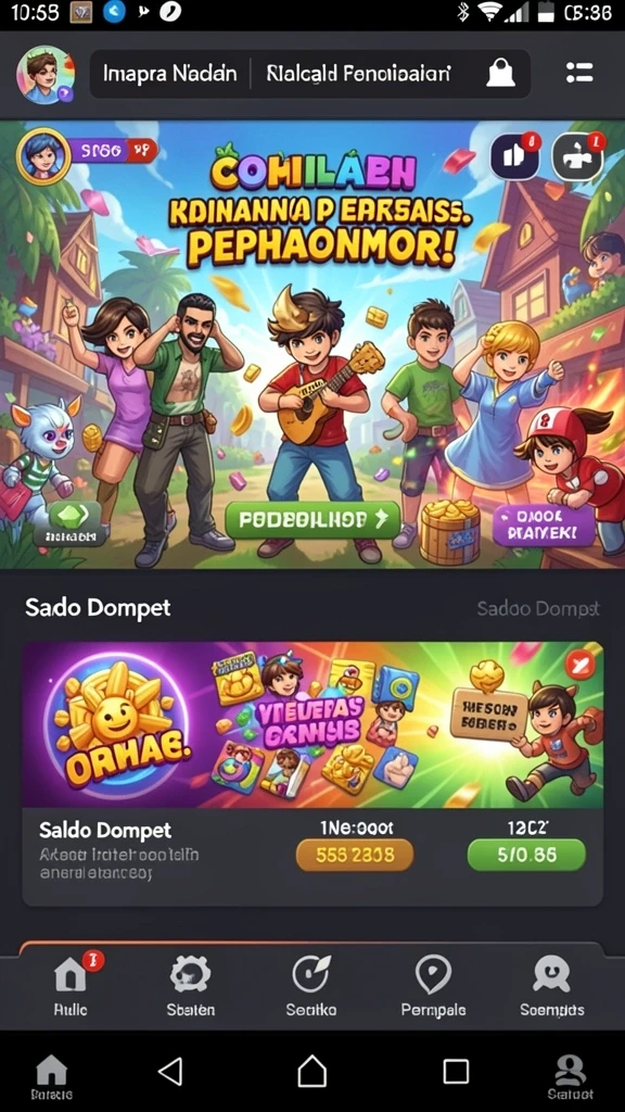 Antarmuka sederhana yang memudahkan navigasi.