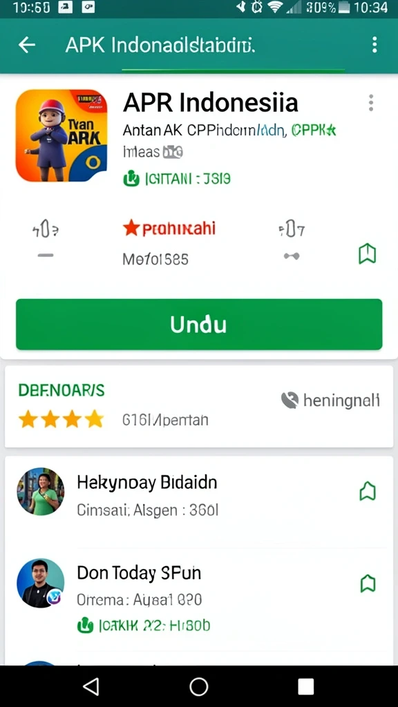 Tampilan antarmuka yang menarik dan user-friendly.