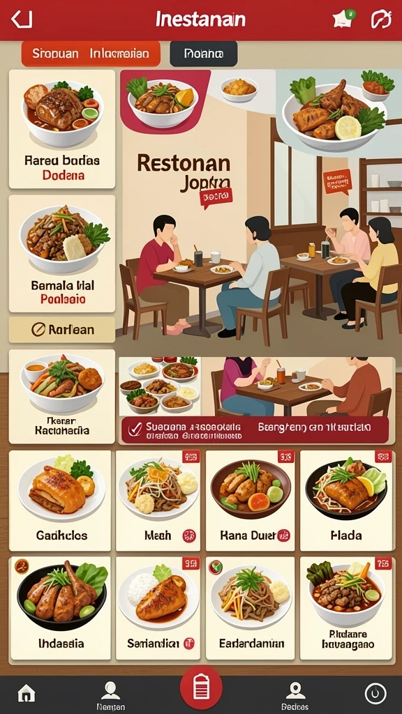 Karakter yang dapat dikustomisasi dengan berbagai pilihan.