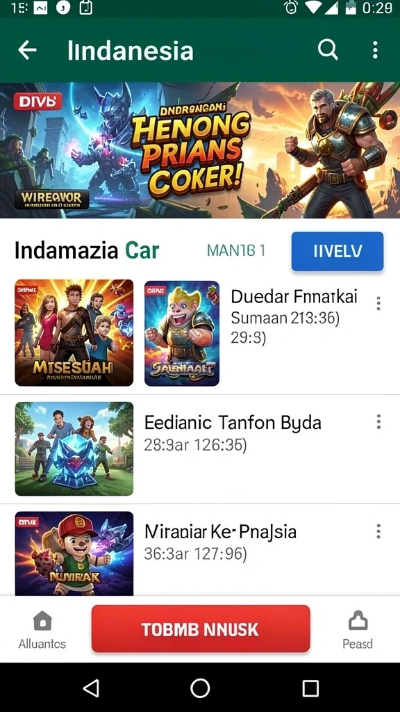 Bonus harian yang menguntungkan bagi pengguna setia.