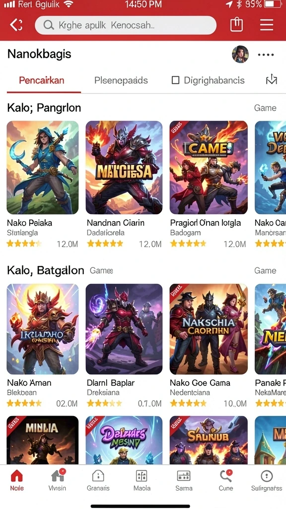 Tampilan grafis yang memukau dalam GACORMAX.