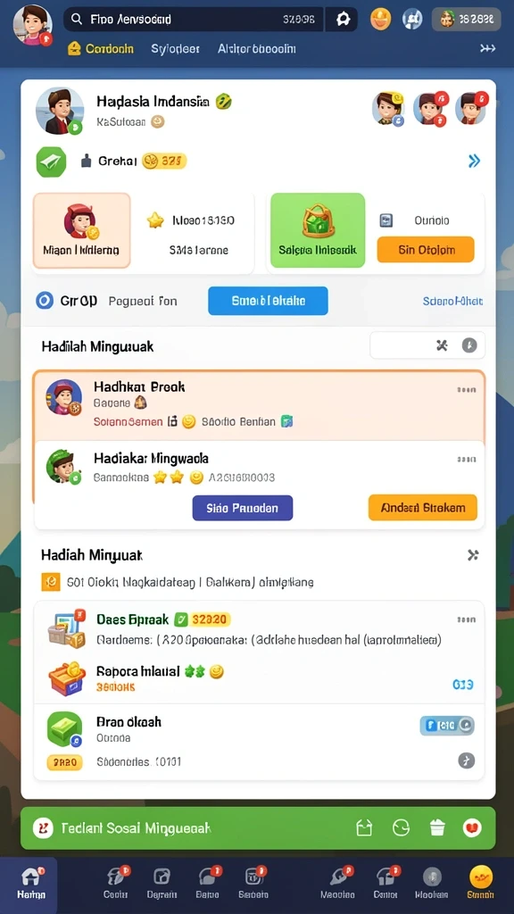 Antarmuka pengguna yang intuitif dan mudah dipahami.