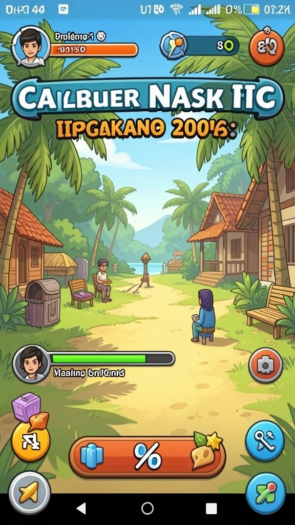 Tampilan karakter yang beragam dan menarik untuk dimainkan.