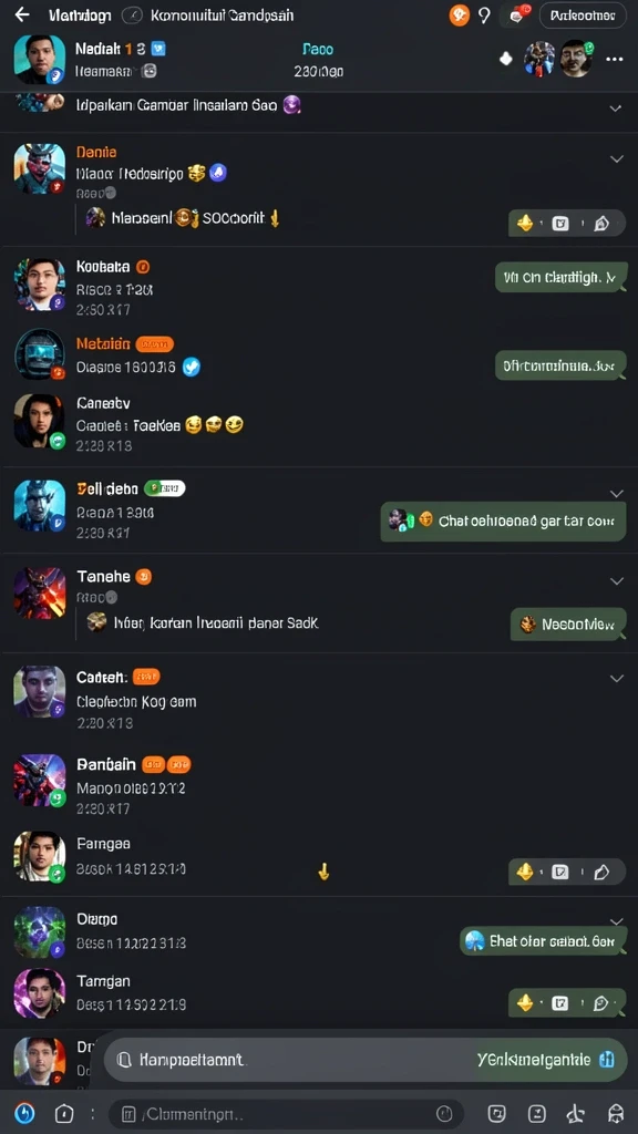 Screenshot untuk menunjukkan fitur baru yang mengasyikkan.
