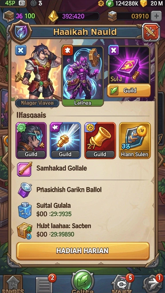 Grafis yang berkualitas tinggi dan detail.