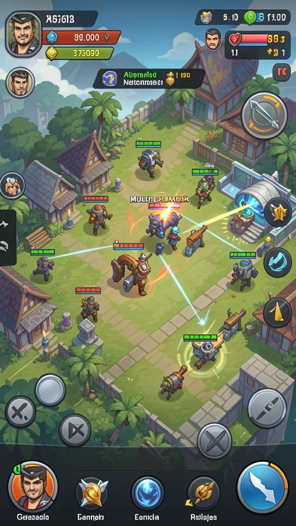 Fitur kompetisi multiplayer yang seru.