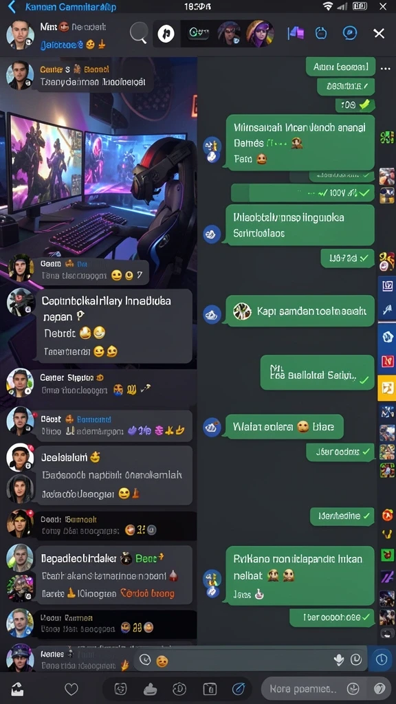 Tampilan antarmuka yang menarik dan mudah digunakan.