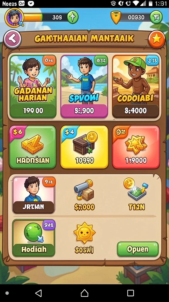 Fitur multiplayer yang memungkinkan bermain bersama teman.