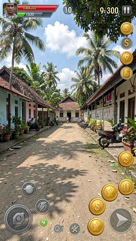 Screenshot dari petualangan seru di level selanjutnya.