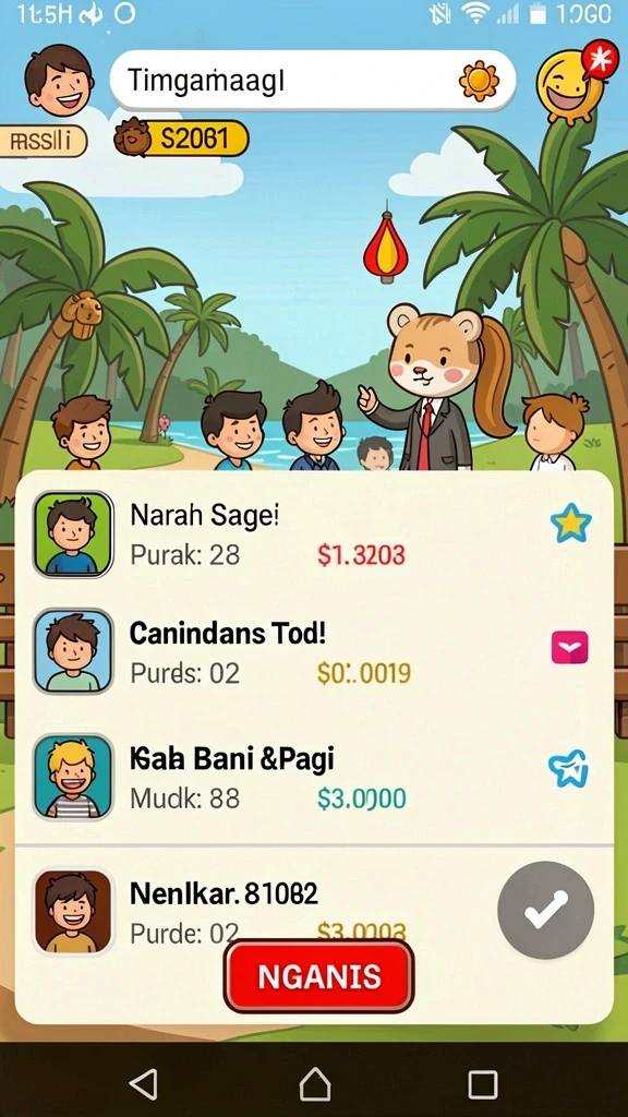 Beragam pilihan permainan yang menghibur