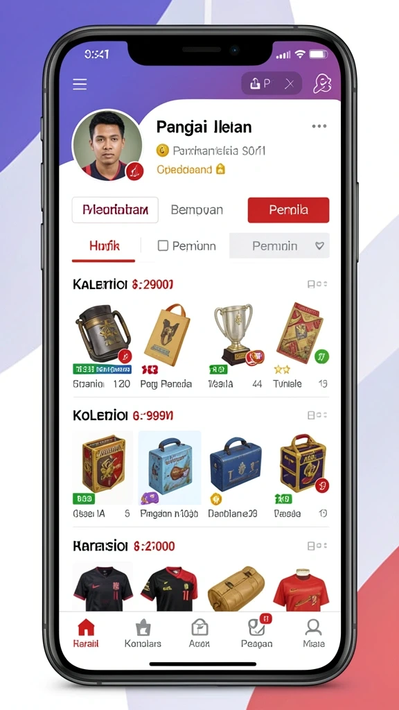 Level yang penuh warna dan menantang.