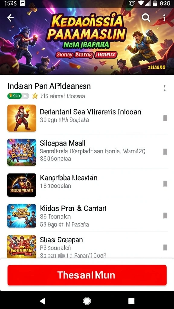 Tampilan antarmuka yang menarik dan mudah dinavigasi.