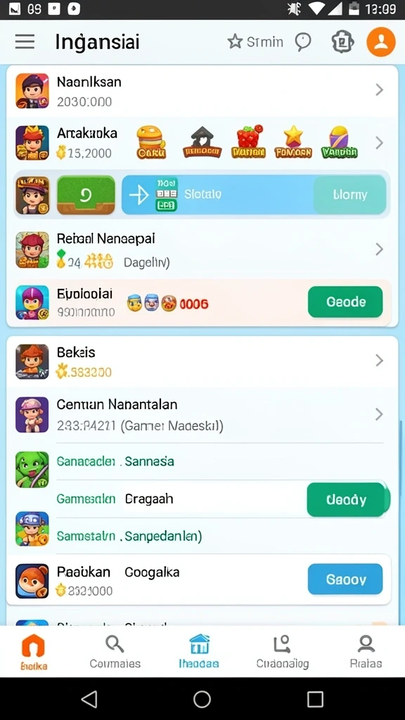 Mode permainan yang bervariasi dan menarik.