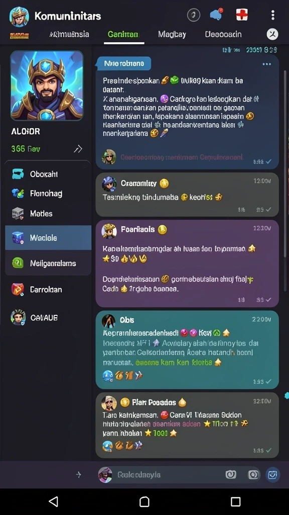 Tampilan antarmuka yang user-friendly dan intuitif.