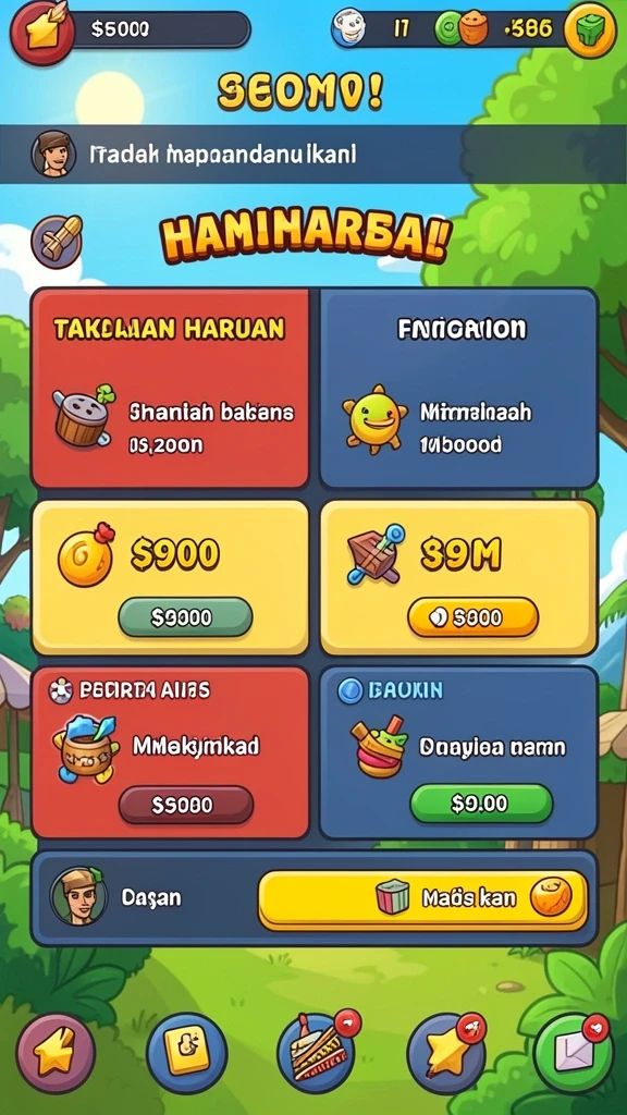 Karakter unik yang siap menemani petualangan Anda.