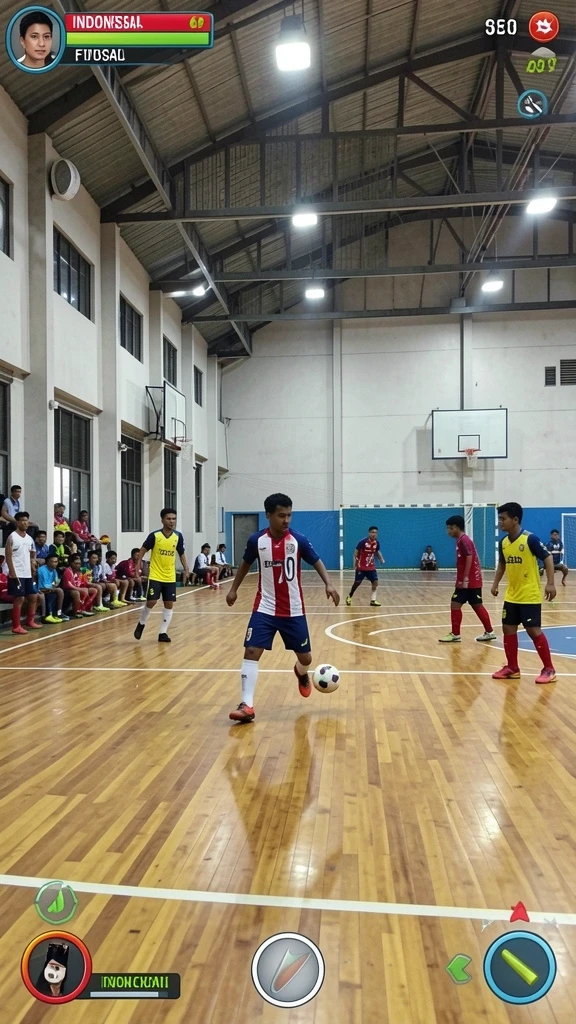 Pertempuran seru melawan monster kuat.