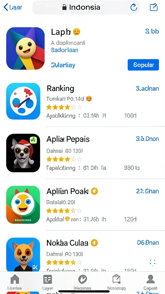 Screenshot fitur sistem reward yang menggiurkan.