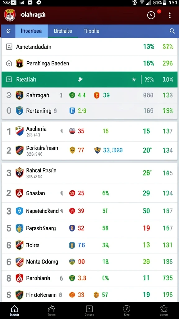 Tampilan menu utama VT789 yang intuitif dan menarik.