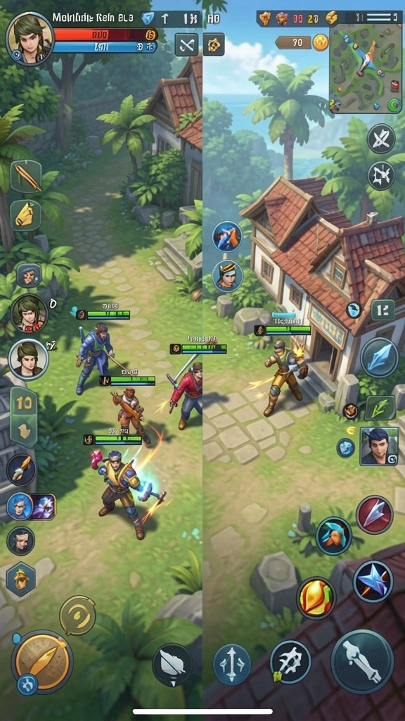 Gamer bersenang-senang dalam mode multiplayer ZK3.